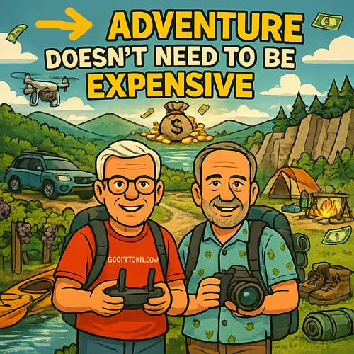 Adventure doesn't need to be expensive.